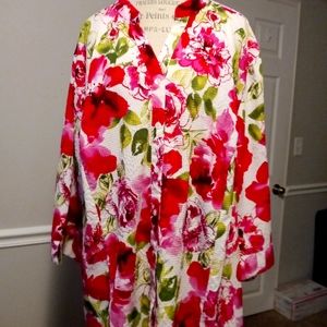 Maggie Barnes 4X Poppy Blouse